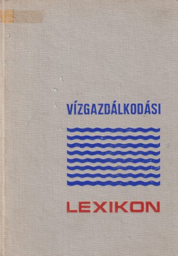 Vízgazdálkodási lexikon