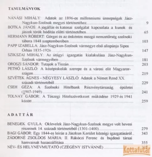 Zounuk 11. - Levéltári Évkönyv