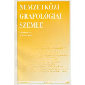 Nemzetközi grafológiai szemle 1998. 1.szám