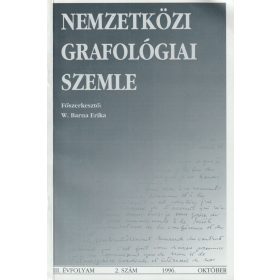 Nemzetközi grafológiai szemle 1996. 2.szám