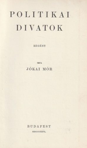 Politikai divatok (1926)