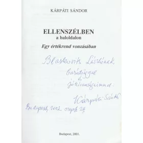 Ellenszélben a baloldalon (Dedikált)