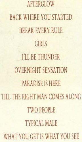 Tina Turner - Break Every Rule