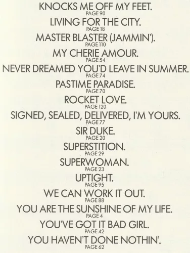 Stevie Wonder