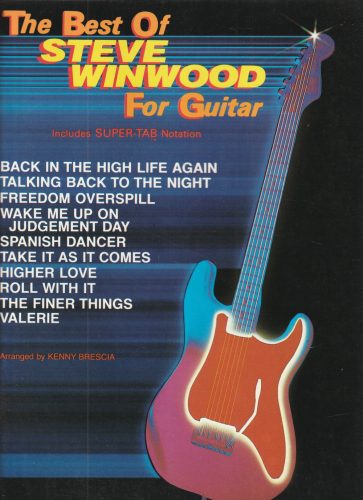 The Best of Steve Winwood for Guitar