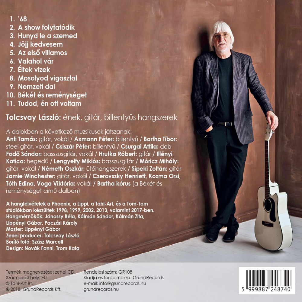 Tolcsvay László - &#039;68 CD