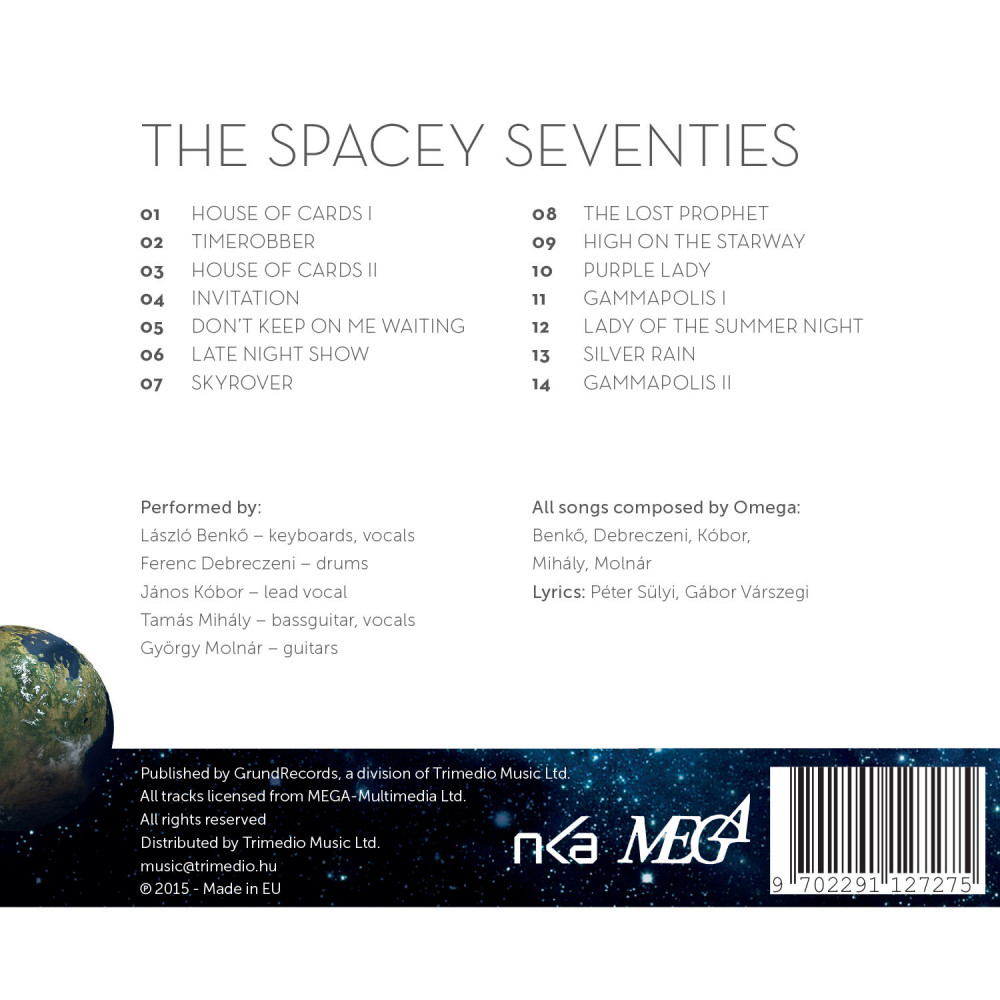 Omega - The Spacey Seventies (CD)
