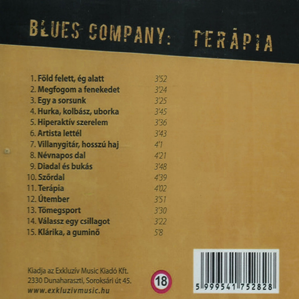 Blues Company - Terápia (CD)